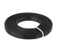 QUARKZMAN Nähen Knochen, 1 Stück 10 Yards 12mm - Polyester Durchnähbares Niedrigdichtes Korsett Knochen für Brautkleid, Brautkleid (Schwarz).