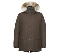 Quartz Co Belfort Herren Daunenmantel Braun M