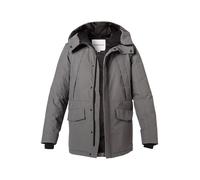 Quartz Co. Daunenjacke Herren Mikrofaser grau, M