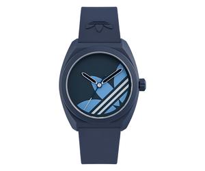 Quarzuhr ADIDAS ORIGINALS "Project Three", blau, blau, hellblau, Armbanduhren, Herren, Quarzuhr, Armbanduhr, Damenuhr, Herrenuhr, analog (69264558-0) blau, blau, hellblau