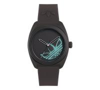 Quarzuhr ADIDAS ORIGINALS "PROJECT THREE", schwarz, schwarz, schwarz, Armbanduhren, Damen, Quarzuhr, Armbanduhr, Damenuhr, Herrenuhr, analog (75849723-0) schwarz, schwarz, schwarz