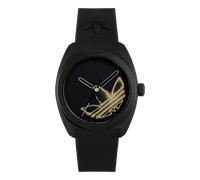 Quarzuhr ADIDAS ORIGINALS "PROJECT THREE", schwarz, schwarz, schwarz, Armbanduhren, Damen, Quarzuhr, Armbanduhr, Damenuhr, Herrenuhr, analog (48074649-0) schwarz, schwarz, schwarz