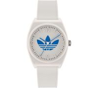 Quarzuhr ADIDAS ORIGINALS "PROJECT TWO", weiß (cremefarben), Armbanduhren, Damen, Quarzuhr, Armbanduhr, Damenuhr, Herrenuhr, unisex, analog (17911861-0) cremefarben