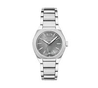 Quarzuhr ARMANI EXCHANGE, edelstahlfarben, Armbanduhren, Damen, Quarzuhr, Armbanduhr, Damenuhr, Edelstahlarmband, analog, Diamant (52149647-0) edelstahlfarben