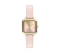 Quarzuhr ARMANI EXCHANGE, rosa, goldfarben, Armbanduhren, Damen, Quarzuhr, Armbanduhr, Damenuhr, Lederarmband, analog (11953535-0) rosa, goldfarben