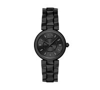 Quarzuhr ARMANI EXCHANGE, schwarz (schwarz, schwarz, schwarz), Armbanduhren, Damen, schwarz, Quarzuhr, Armbanduhr, Edelstahlarmband, analog, Glassteine (78097355-0) schwarz, schwarz, schwarz