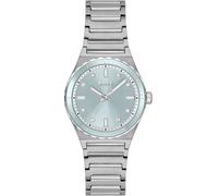 Quarzuhr BOSS "CANDOR LADIES SPORT", silber (silberfarben), Armbanduhren, Damen, Quarzuhr, Armbanduhr, Damenuhr, Edelstahlarmband, analog, Glassteine (87527633-0) silberfarben