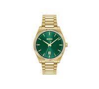 Quarzuhr BOSS "CHESWICK", gold (goldfarben), Armbanduhren, Herren, Quarzuhr, Armbanduhr, Herrenuhr, Edelstahlarmband, analog, Tag (17101961-0) goldfarben