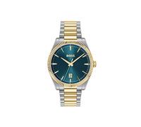 Quarzuhr BOSS "CHESWICK", silberfarben, goldfarben, Armbanduhren, Herren, Quarzuhr, Armbanduhr, Herrenuhr, Edelstahlarmband, analog, Tag (21331562-0) silberfarben, goldfarben