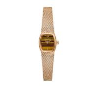 Quarzuhr BULOVA "Goddess of Time", roségoldfarben, braun, Armbanduhren, Damen, Quarzuhr, Armbanduhr, Damenuhr, Edelstahlarmband, analog (88634438-0) roségoldfarben, braun