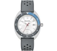 Quarzuhr BULOVA, grau, Armbanduhren, Damen, Quarzuhr, Armbanduhr, Herrenuhr, analog, Tag (57504718-0) grau