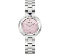 Quarzuhr BULOVA "Rubaiyat", silberfarben, Armbanduhren, Damen, Quarzuhr, Armbanduhr, Damenuhr, Edelstahlarmband, analog (67120566-0)
