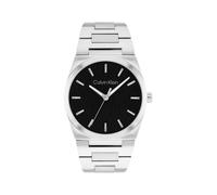 Quarzuhr CALVIN KLEIN "CK Empower", silberfarben, Armbanduhren, Herren, Quarzuhr, Armbanduhr, Herrenuhr, Edelstahlarmband, analog (87827554-0) silberfarben