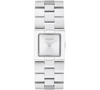 Quarzuhr CALVIN KLEIN "CK MERIDIAN", silber (silberfarben), Armbanduhren, Damen, Quarzuhr, Armbanduhr, Damenuhr, Edelstahlarmband, analog (57171650-0) silberfarben