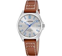 Quarzuhr CALYPSO WATCHES "Basic", braun, Armbanduhren, Damen, Quarzuhr, Armbanduhr, Damenuhr, Lederarmband, analog, Tag (83619326-0)