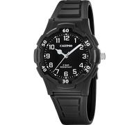 Quarzuhr CALYPSO WATCHES "Easy Time", schwarz, Armbanduhren, Herren, Quarzuhr, Armbanduhr, Herrenuhr, Silikonarmband, analog (57872710-0) schwarz