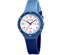 Quarzuhr CALYPSO WATCHES "My First Watch", blau (blau, dunkelblau, weiß, blau), Armbanduhren, Kinder, Quarzuhr, Armbanduhr, Silikonarmband, analog (90866952-0) blau, dunkelblau, weiß, blau