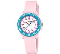 Quarzuhr CALYPSO WATCHES "My First Watch", rosa, Armbanduhren, Jungen, Quarzuhr, Armbanduhr, Kinderuhr, bis 10 bar wasserdicht, ideal als Geschenk (51229554-0)