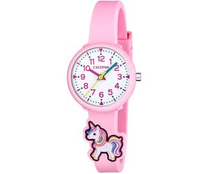 Quarzuhr CALYPSO WATCHES "My First Watch", rosa, Armbanduhren, Kinder, Quarzuhr, Armbanduhr, Kinderuhr, Mädchen, analog, Einhorn (74859354-0) rosa