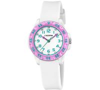 Quarzuhr CALYPSO WATCHES "My First Watch", weiß, Armbanduhren, Kinder, Quarzuhr, Armbanduhr, Kinderuhr, bis 10 bar wasserdicht, ideal als Geschenk (49761927-0) weiß
