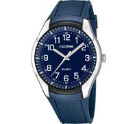 Quarzuhr CALYPSO WATCHES "Street Style", blau, Armbanduhren, Herren, Quarzuhr, Armbanduhr, Herrenuhr, Kautschukarmband (11704622-0) blau