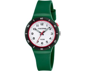 Quarzuhr CALYPSO WATCHES "Sweet Time", grün, Armbanduhren, Kinder, Quarzuhr, Armbanduhr, Kinderuhr, Geschenkidee, Geburtstag, Schulanfang (25765454-0) grün