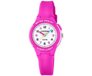 Quarzuhr CALYPSO WATCHES "Sweet Time", pink, Armbanduhren, Kinder, Quarzuhr, Armbanduhr,Kinderuhr,Mädchen,Geschenk,Schulanfang, bis 10bar wasserd. (62557530-0) pink