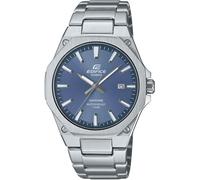 Quarzuhr CASIO EDIFICE, silber (blau, silberfarben), Armbanduhren, Damen, Quarzuhr, Armbanduhr,Herrenuhr,bis 10bar wasserdicht,Saphirglas,Edelstahlarmband (20563302-0) blau, silberfarben