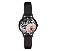 Cool Time Kids Armbanduhr - The Cool Black Flower Power