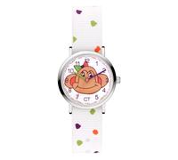 Quarzuhr COOL TIME "The Cool Monkey", weiß, Armbanduhren, Kinder, Quarzuhr, Armbanduhr, Kinderuhr, Mädchen, analog (64067236-0) weiß