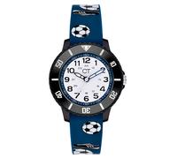 Quarzuhr COOL TIME "The Cool New Soccer", blau, Armbanduhren, Kinder, Armbanduhr, Silikonarmband, Kinderuhr, Junge, analog (98477459-0) blau