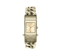 Quarzuhr DIESEL "CLOSER", gelbgoldfarben, Armbanduhren, Herren, Quarzuhr, Armbanduhr, Herrenuhr, Edelstahlarmband, analog (41334567-0) gelbgoldfarben