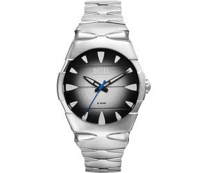Quarzuhr DIESEL "D-SRUPTOR", edelstahlfarben, Armbanduhren, Herren, Quarzuhr, Armbanduhr, Herrenuhr, Edelstahlarmband, analog (49689445-0) edelstahlfarben