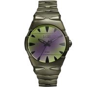 Quarzuhr DIESEL "D-SRUPTOR", grün (khaki), Armbanduhren, Kinder, Quarzuhr, Armbanduhr, Herrenuhr, Damenuhr, Edelstahlarmband (12030433-0) khaki