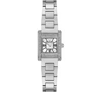 Quarzuhr EMPORIO ARMANI, edelstahlfarben, Armbanduhren, Damen, Quarzuhr, Armbanduhr, Damenuhr, Edelstahlarmband, analog, Glassteine (47775906-0) edelstahlfarben