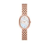 Quarzuhr EMPORIO ARMANI "SINFONIA", rosa (roségoldfarben), Armbanduhren, Damen, Quarzuhr, Armbanduhr, Damenuhr, Edelstahlarmband, analog (56784366-0) roségoldfarben
