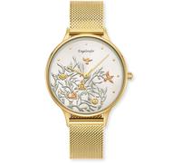 Quarzuhr ENGELSRUFER "Lebensbaum", gold (goldfarben), Armbanduhren, Damen, Quarzuhr, Armbanduhr, Damenuhr, Edelstahlarmband, analog (10151149-0) goldfarben