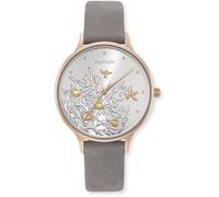 Quarzuhr ENGELSRUFER "Lebensbaum Trico, ERWA-TREE01-NGY1-MR", grau, Armbanduhren, Damen, Quarzuhr (56139958-0) grau