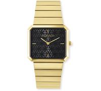 Quarzuhr ENGELSRUFER "Lebensblume", gold (goldfarben), Armbanduhren, Damen, Quarzuhr, Armbanduhr, Damenuhr, Edelstahlarmband, analog (73575960-0) goldfarben