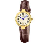 Quarzuhr FESTINA "Mademoiselle", braun, Armbanduhren, Damen, Quarzuhr, Armbanduhr, Damenuhr, Lederarmband, analog, Tag (16934032-0) braun