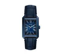 Quarzuhr FOSSIL "Carraway", blau, Armbanduhren, Herren, Quarzuhr, Armbanduhr, Herrenuhr, Lederarmband, analog (45174552-0) blau