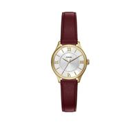 Quarzuhr FOSSIL "Gilmore", weinrot, Armbanduhren, Damen, Quarzuhr, Armbanduhr, Lederarmband, analog (33393465-0) weinrot