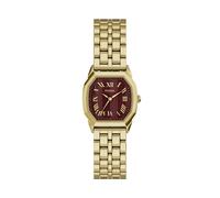Quarzuhr FOSSIL "Harlow", gold (gelbgoldfarben), Armbanduhren, Damen, Quarzuhr, Armbanduhr, Edelstahlarmband, analog (82632405-0) gelbgoldfarben