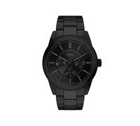 Quarzuhr FOSSIL "PEARSON", schwarz (schwarz, schwarz), Armbanduhren, Herren, Quarzuhr, Armbanduhr, Herrenuhr, Edelstahlarmband, analog, Tag, Wochentag (66239424-0) schwarz, schwarz