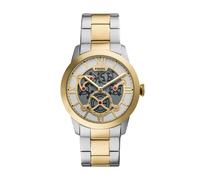 Quarzuhr FOSSIL "Townsman", edelstahlfarben, gelbgoldfarben, Armbanduhren, Herren, Quarzuhr, Armbanduhr, Edelstahlarmband, digital, analog (71037562-0) edelstahlfarben, gelbgoldfarben