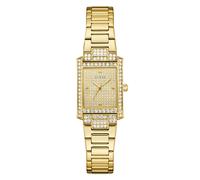 Quarzuhr GUESS "BONNET", goldfarben, champagnerfarben, Armbanduhren, Damen, Quarzuhr, Armbanduhr, Damenuhr, Edelstahlarmband, analog (48040453-0) goldfarben, champagnerfarben