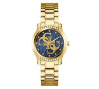 Quarzuhr GUESS "GUESS-ANNETTE", goldfarben, Armbanduhren, Damen, Quarzuhr, Armbanduhr, Damenuhr, Edelstahlarmband, analog (61380861-0) goldfarben