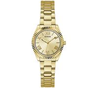 Quarzuhr GUESS "MINI LUNA", gold (goldfarben), Armbanduhren, Damen, Quarzuhr, Armbanduhr, Damenuhr, Edelstahlarmband (84927333-0)