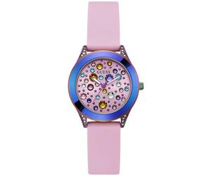 Quarzuhr GUESS "MINI WONDERLUST", rosa, Armbanduhren, Damen, Quarzuhr, Armbanduhr, Damenuhr (68359150-0) rosa