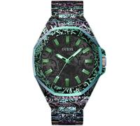 Quarzuhr GUESS "ROAR", bunt, Armbanduhren, Herren, Quarzuhr, Armbanduhr, Herrenuhr (27567211-0)